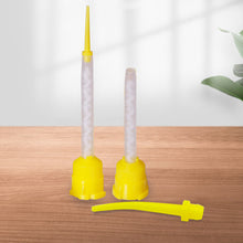 Load image into Gallery viewer, 50pcs Disposable Silicone Rubber Dental Conveying Mixing Head Impression Materials Mixing Tube Dentistry Materials