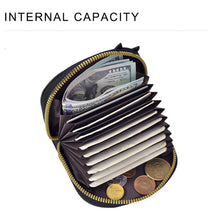 Load image into Gallery viewer, Cat Card Bag for Women Compact and Popular Cute Multi Slot Card Bag PU Leather High-end Cartoon Wallet