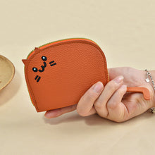 Load image into Gallery viewer, Cat Card Bag for Women Compact and Popular Cute Multi Slot Card Bag PU Leather High-end Cartoon Wallet