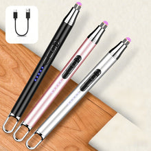Load image into Gallery viewer, Kitchen Lighter Outdoor Camping Windproof Igniter Type-C Charging Extended Igniter Pulse Electronic Igniter Rod