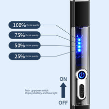 Load image into Gallery viewer, Electric Arc Ignition Windproof Pulse Flameless Plasma Ignition Candle Lighters USB Rechargeable Lighter Kitchen Outdoor BBQ