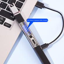 Load image into Gallery viewer, Electric Arc Ignition Windproof Pulse Flameless Plasma Ignition Candle Lighters USB Rechargeable Lighter Kitchen Outdoor BBQ