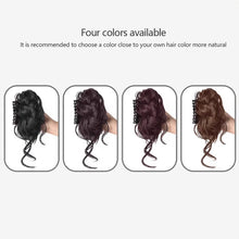 Load image into Gallery viewer, Grasp and Clip Flower Bud Head Temperament Turn Hair Artifact Simulate Hair Wig Headwear Women Elegant Wig
