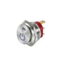 Load image into Gallery viewer, 22mm Metal Car Toggle Switches Button Rocker Switch Stainless Steel 12V 20A Self-locking Two Positions ON-OFF 3 Pins