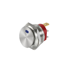 Load image into Gallery viewer, 22mm Metal Car Toggle Switches Button Rocker Switch Stainless Steel 12V 20A Self-locking Two Positions ON-OFF 3 Pins
