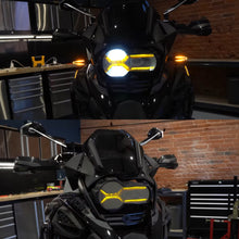 Load image into Gallery viewer, 2Pcs Motorcycle Headlight Protector Head Lights Guard Cover For BMW R1250GS Adventure R1200GS LC ADV Edition R 1250 GS 2013-2023