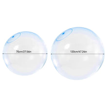 Load image into Gallery viewer, Children Outdoor Soft Air Water Filled Transparent Bubble Ball Inflating Balloon Toy Fun Party Game Great Kids Gifts