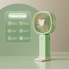 Load image into Gallery viewer, Handheld Mini Fan Portable Pocket Fan USB Charging Fan Rechargable Summer Cooling Fan for Home Outdoor Office