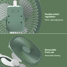Load image into Gallery viewer, 7.87 inch USB Input Desktop Fan Office PC Connection Mini Fan Students School Fan Mute USB Fan