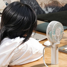 Load image into Gallery viewer, Handheld Mini Fan Portable Pocket Fan USB Charging Fan Rechargable Summer Cooling Fan for Home Outdoor Office