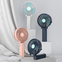 Load image into Gallery viewer, Handheld Mini Fan Portable Pocket Fan USB Charging Fan Rechargable Summer Cooling Fan for Home Outdoor Office