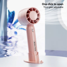 Load image into Gallery viewer, Handheld Mini Fan Portable Pocket Fan USB Charging Fan Rechargable Summer Cooling Fan for Home Outdoor Office