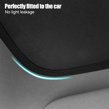 Load image into Gallery viewer, 2Pcs Car Glass Roof Sunshade Front Rear Open Sunroof Windshield Shade Net UV Protection Interior Cover For Tesla Model Y Highland