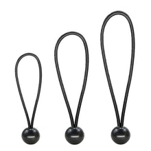 Load image into Gallery viewer, 10Pcs Boat Pole Camping Tent Elastic Rope Bungee Ball Tarps Canvas Tarpaulin Flagpole Ties Cord Ends Lace Fixed Tie Downs Accessories
