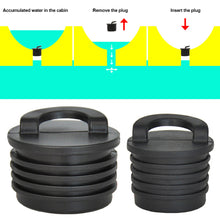 Load image into Gallery viewer, Kayak Rafting Parts Marine Boat Scupper Stopper Bung Rubber Scupper Holes Plugs Drain Holes Plugs Marine Boat Supplies
