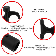 Load image into Gallery viewer, Double Head Boat Hook Rust-Resistant Boats Hook Head End Nylon For Mooring Yacht Nylon Mooring Boat Hook Head Replace Top Boat Accessories