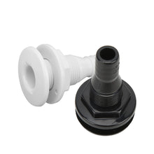 Load image into Gallery viewer, Thru Hull Fitting Straight Hose Connector for 5/8, 3/4 1‑1/2in Hose Boats Marines Marine Accessories Thru Hull Hose Connection