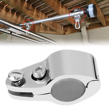 Load image into Gallery viewer, 316 Stainless Steel Boat Marine Bimini Top Hinged 22mm 25mm 30mm 32mm Jaw Slide Fitting Marine Hardware Accessories