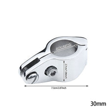 Load image into Gallery viewer, 316 Stainless Steel Boat Marine Bimini Top Hinged 22mm 25mm 30mm 32mm Jaw Slide Fitting Marine Hardware Accessories