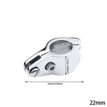 Load image into Gallery viewer, 316 Stainless Steel Boat Marine Bimini Top Hinged 22mm 25mm 30mm 32mm Jaw Slide Fitting Marine Hardware Accessories