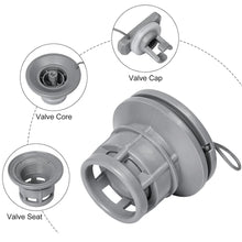 Load image into Gallery viewer, PVC Canoe Air Valve Boat Valve Replacement Boat Valve Air Gas Valve Replacement for Inflatable Boat Dinghy Kayak Canoe
