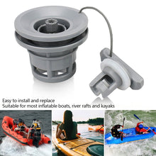 Load image into Gallery viewer, PVC Canoe Air Valve Boat Valve Replacement Boat Valve Air Gas Valve Replacement for Inflatable Boat Dinghy Kayak Canoe