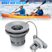 Load image into Gallery viewer, PVC Canoe Air Valve Boat Valve Replacement Boat Valve Air Gas Valve Replacement for Inflatable Boat Dinghy Kayak Canoe