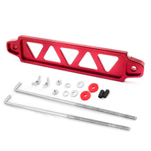 Load image into Gallery viewer, 218mm Aluminum Universal Auto Car Battery Tie Down Mount Battery Holder Bracket Brace Bar Burnt Blue for Honda Civic EK EG