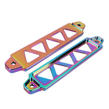 Load image into Gallery viewer, 218mm Aluminum Universal Auto Car Battery Tie Down Mount Battery Holder Bracket Brace Bar Burnt Blue for Honda Civic EK EG