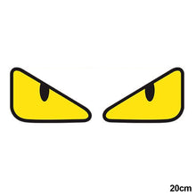 Load image into Gallery viewer, 2Pcs Motorcycle Devil Eye Sticker Waterproof Helmet Sticker for Motorbike Car Window Body Decoration Stickers Decals Vinyl