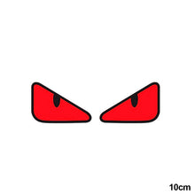 Load image into Gallery viewer, 2Pcs Motorcycle Devil Eye Sticker Waterproof Helmet Sticker for Motorbike Car Window Body Decoration Stickers Decals Vinyl