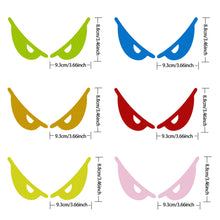 Load image into Gallery viewer, 2Pcs Devil's Eye Reflective Motorcycle Helmets Sticker Night Light Decor for KTM Honda Car Reflective Stickers