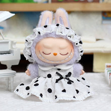 Load image into Gallery viewer, Miniature Flower Dress for 17cm Labubu Dolls Cute DIY Doll Clothes Fashion Accessories Lovely Outfit Gifts for Girls Friends