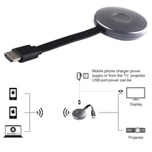 Load image into Gallery viewer, 1080P 5G Mobile Wireless HD Screen Projector Supports Horizontal Vertical Screen For Android IOS Windows 10