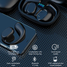 Load image into Gallery viewer, 5.3 Wireless Hanging Ear Bluetooth Headset With LED Power Display Waterproof Noise Reduction Long Endurance Sports Headset -X27