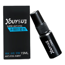 Load image into Gallery viewer, 1PC 5/15/20ML Smudge Type Goggles Antifoggant Helmet Goggles Antifogging Spray Swimming Equipment
