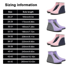 Load image into Gallery viewer, 1Pair Color-Matching High-Top Beach Shoes With Zipper Non-Slip Breathable High-Elastic Diving Surfing Shoes