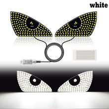 Load image into Gallery viewer, 2Pcs Car LED Eyes Decorative Light Rear Window Warning Light Red Devil Eye Atmosphere Light Auto Decoration Accessories