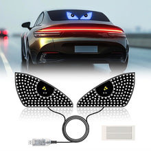 Load image into Gallery viewer, 2Pcs Car LED Eyes Decorative Light Rear Window Warning Light Red Devil Eye Atmosphere Light Auto Decoration Accessories