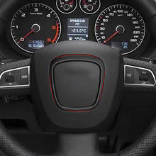 Load image into Gallery viewer, Car Steering Wheel Center Panel Logo Frame Decorative Cover For Auto Audi A3 A4L A5 A6L A8L Q3 Q5 Q7
