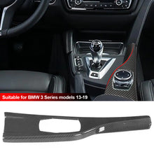 Load image into Gallery viewer, Carbon Fiber Car Multimedia Button Panel Trim Cover Performance Car Accessories For BMW 3 4 Series 3GT Only For Right Hand Driver