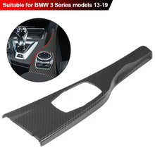 Load image into Gallery viewer, Carbon Fiber Car Multimedia Button Panel Trim Cover Performance Car Accessories For BMW 3 4 Series 3GT Only For Right Hand Driver