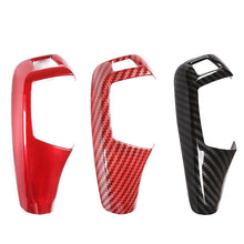 Load image into Gallery viewer, Car Carbon Fiber Texture Gear Shift Panel Frame Gear Knob Cover Head Trim for BMW F20 F21 F22 F23 F30 F31 GT F34 F35 F32 F33 F36 F10 F18 GT F07 F06 F12 F13 X3 X4 X5X6 Only RHD