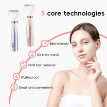 Load image into Gallery viewer, 4In1 Advanced Digital Display Electric Epilator Razors for Sensitive Skin Bikini Trimmer Face Shavers Hair Removal Waterproof For Lady