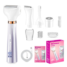 Load image into Gallery viewer, 4In1 Advanced Digital Display Electric Epilator Razors for Sensitive Skin Bikini Trimmer Face Shavers Hair Removal Waterproof For Lady