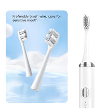 Load image into Gallery viewer, USB Charging Sonic Vibration Adult Electric Toothbrush USB Charging Smart Toothbrush 8 Modes Replaceable Brush Head Oral Care