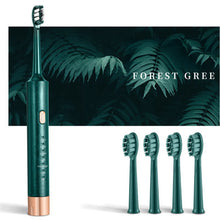 Load image into Gallery viewer, Sonic Electric Adult Toothbrush Battery Life 35 Day USB Rechargeable IPX7 Waterproof Toothbrushes High Frequency Cleaning 6 Cleaning Modes