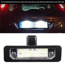 Load image into Gallery viewer, 1PC/2Pcs Car LED License Plate Lights Number Plate Lamp Replacement Light For Ford Flex Taurus Mustang Focus Fusion Edge MKS MKT MKX MKZ Milan Sable 