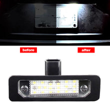 Load image into Gallery viewer, 1PC/2Pcs Car LED License Plate Lights Number Plate Lamp Replacement Light For Ford Flex Taurus Mustang Focus Fusion Edge MKS MKT MKX MKZ Milan Sable 