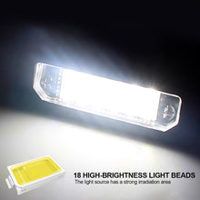 Load image into Gallery viewer, 1PC/2Pcs Car LED License Plate Lights Number Plate Lamp Replacement Light For Ford Flex Taurus Mustang Focus Fusion Edge MKS MKT MKX MKZ Milan Sable 